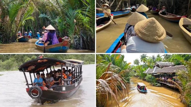 Boat and sampan experiences on waterways around My Tho