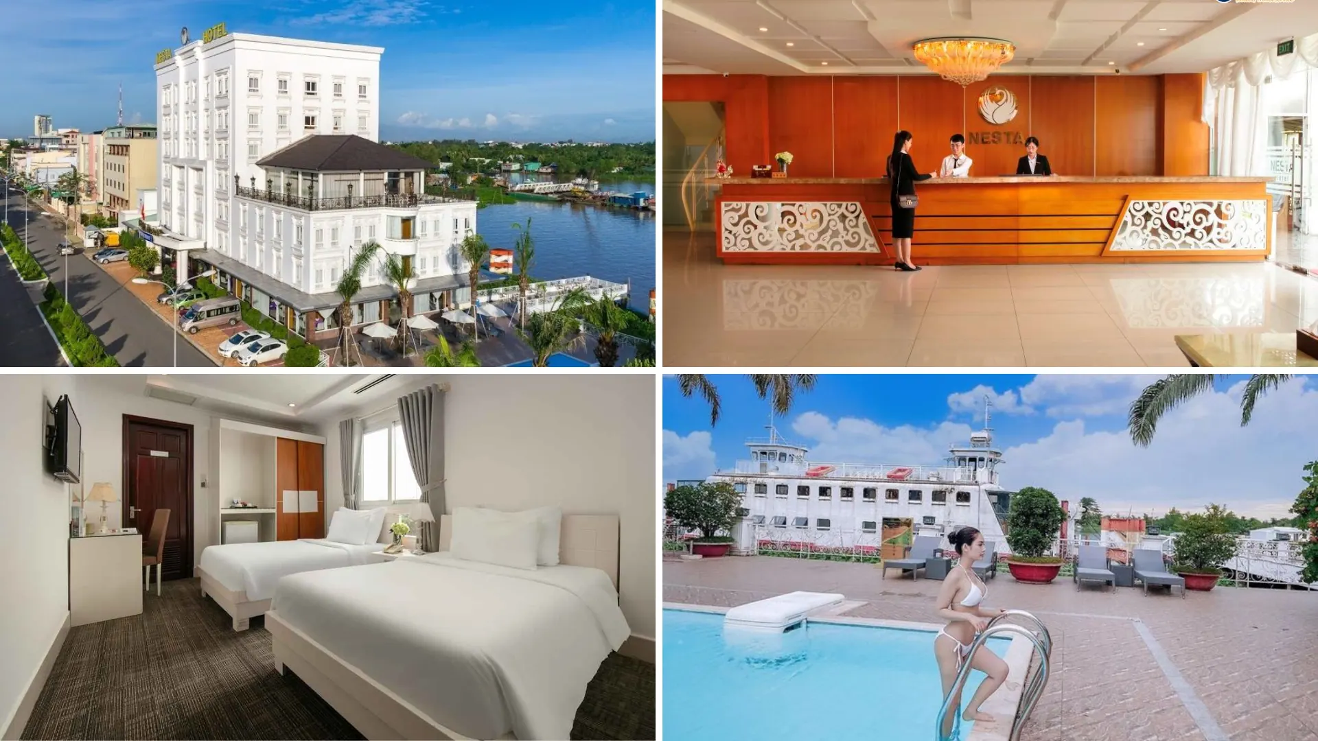 Nesta Hotel Can Tho – modern 3-star hotel near Ninh Kieu Wharf