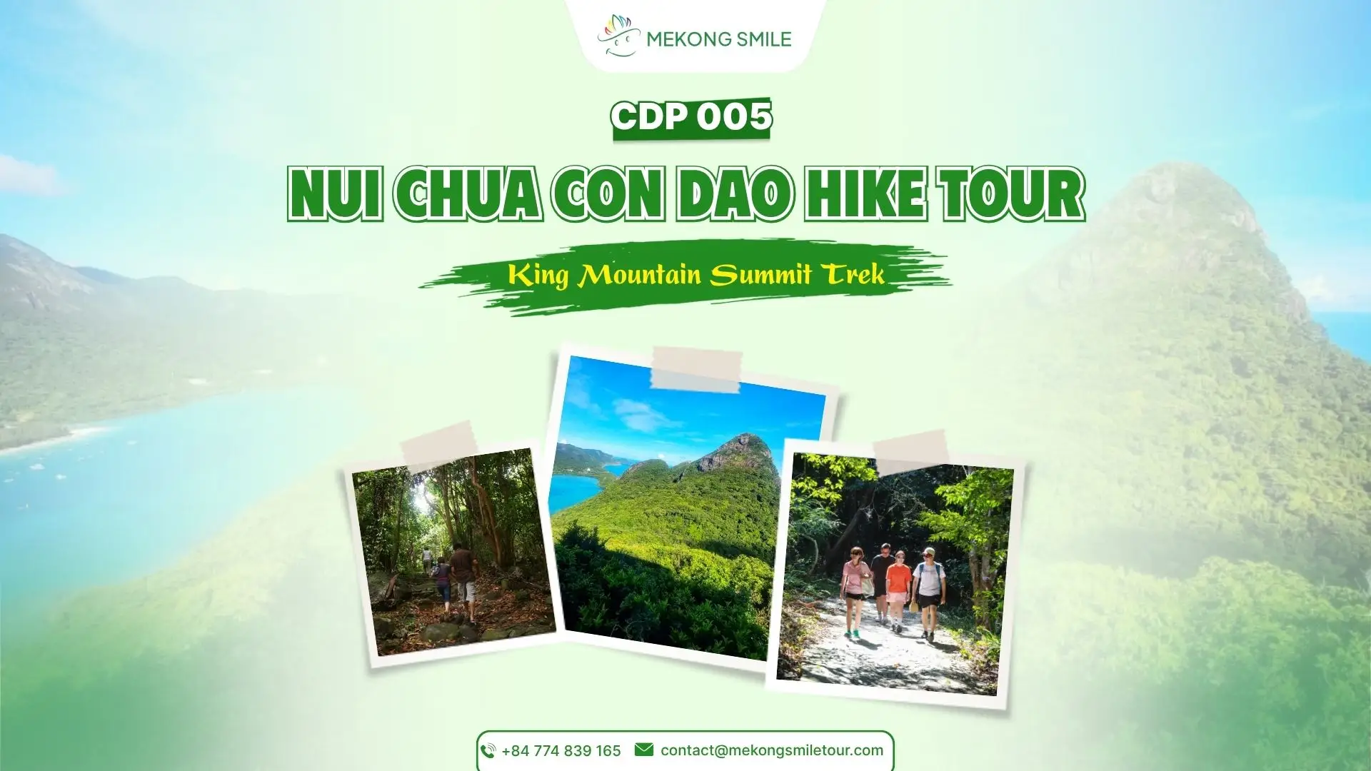 Nui Chua Con Dao Hike Tour: King Mountain Summit Trek