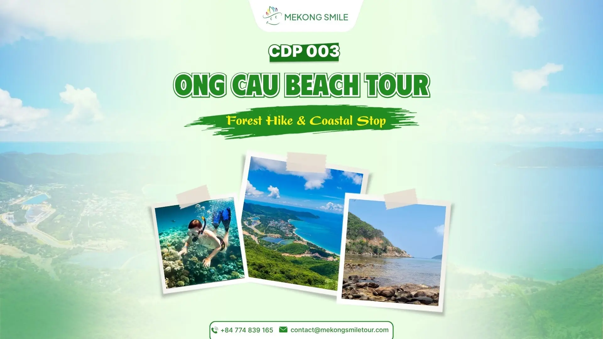Ong Cau Beach Tour: Forest Hike & Coastal Stop