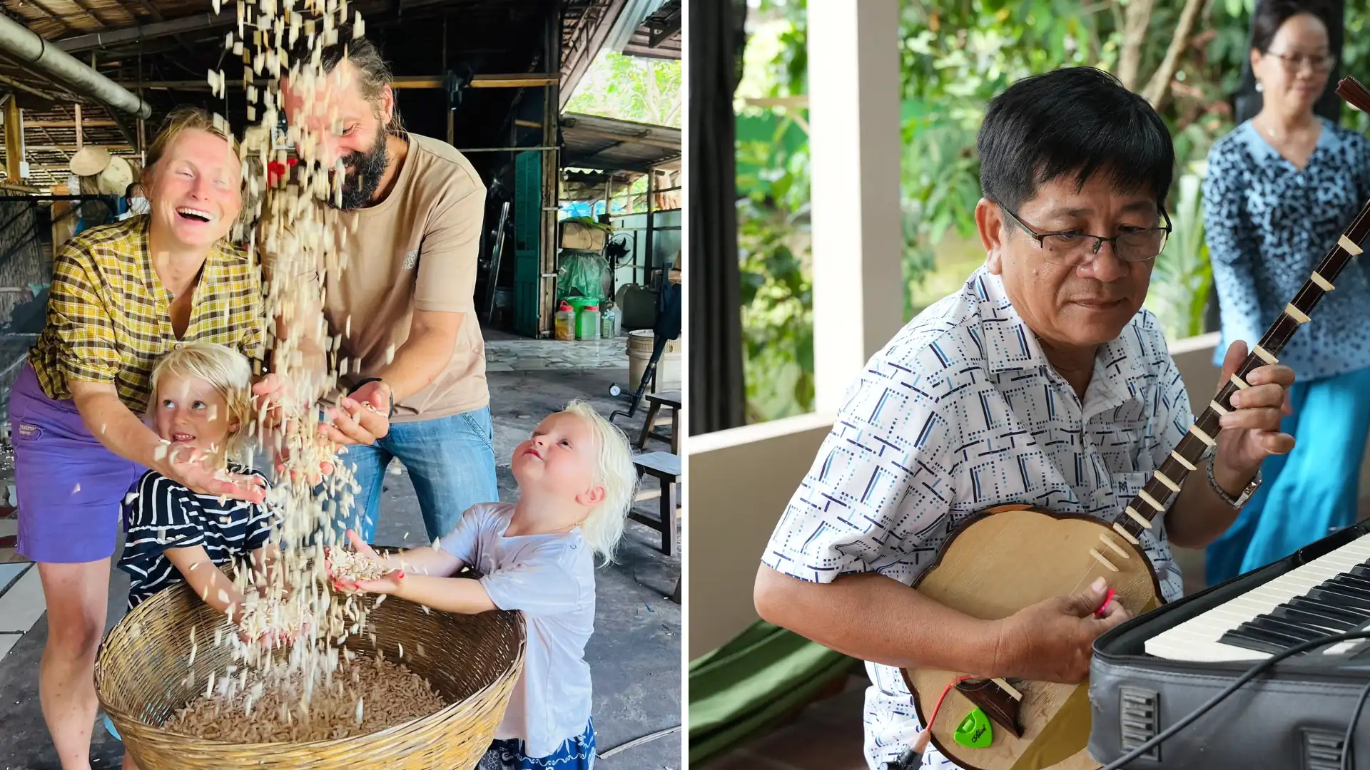 Pop rice making and Don Ca Tai Tu performances – unique cultural activities on Son Islet Can Tho