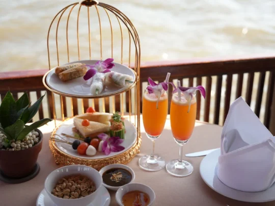 Romantic dinner for two on the boat – Can Tho Sunset Tour by Mekong Smile