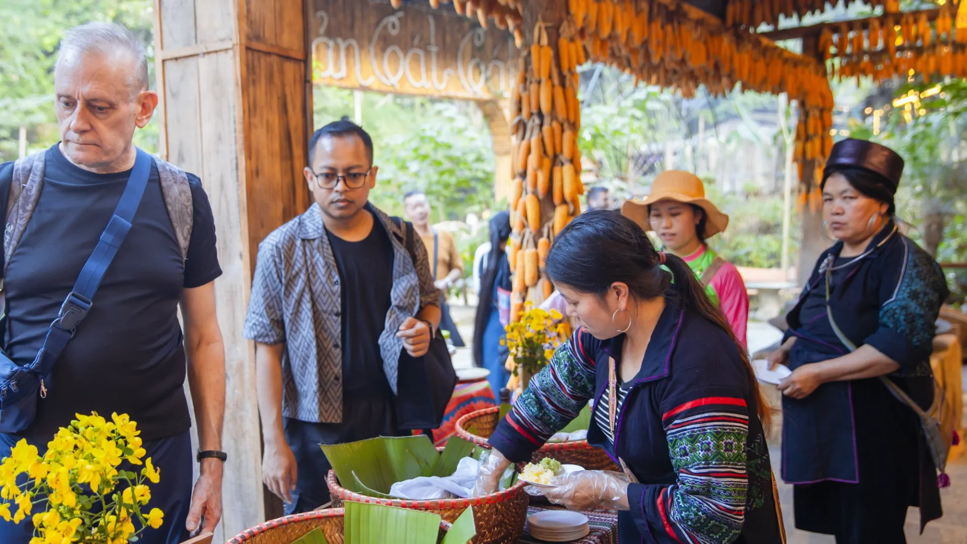 Terraced rice fields in Sapa, northern Vietnam