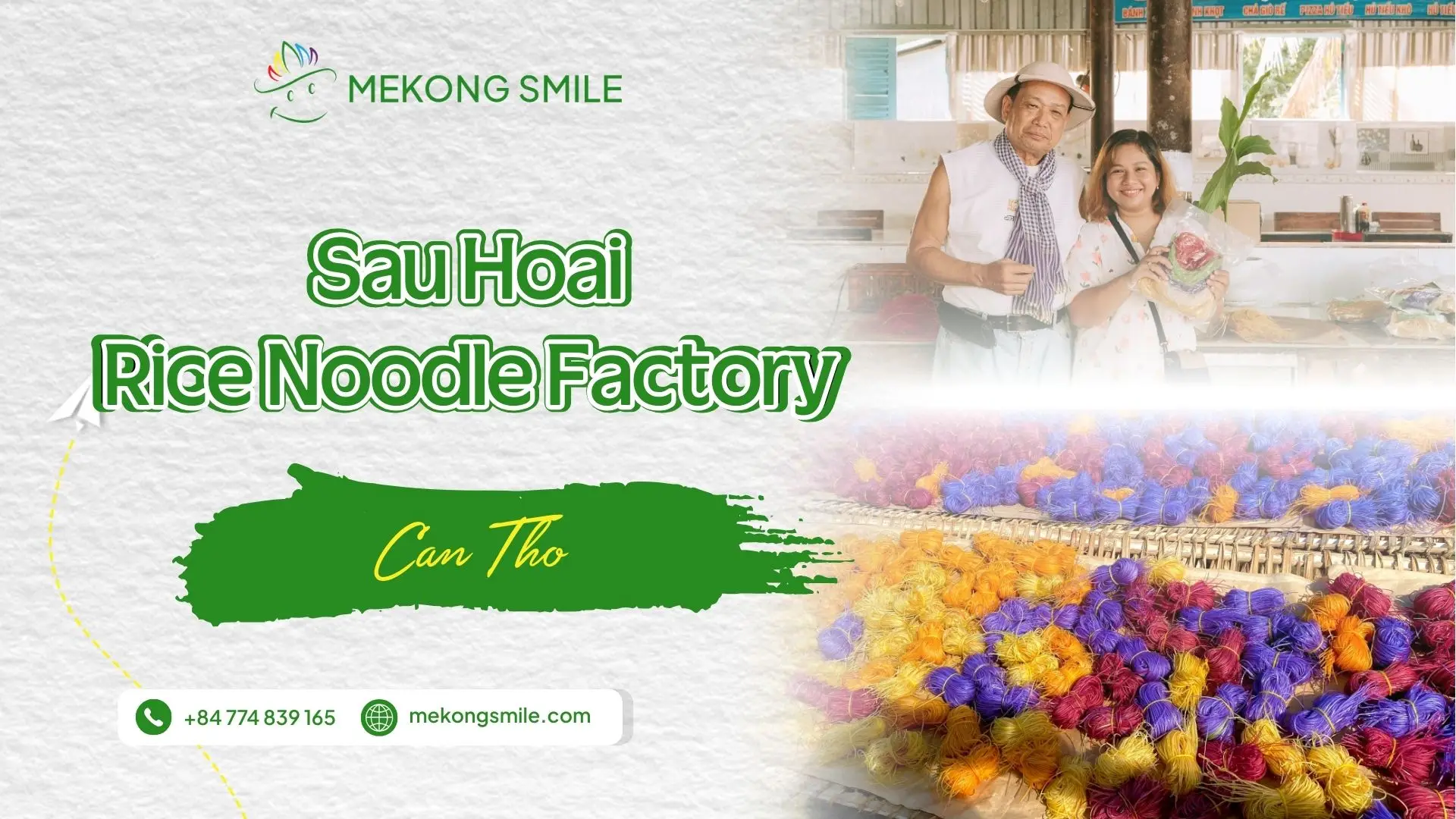 Discover Can Tho’s Sau Hoai Rice Noodle Factory – where tradition and taste come alive