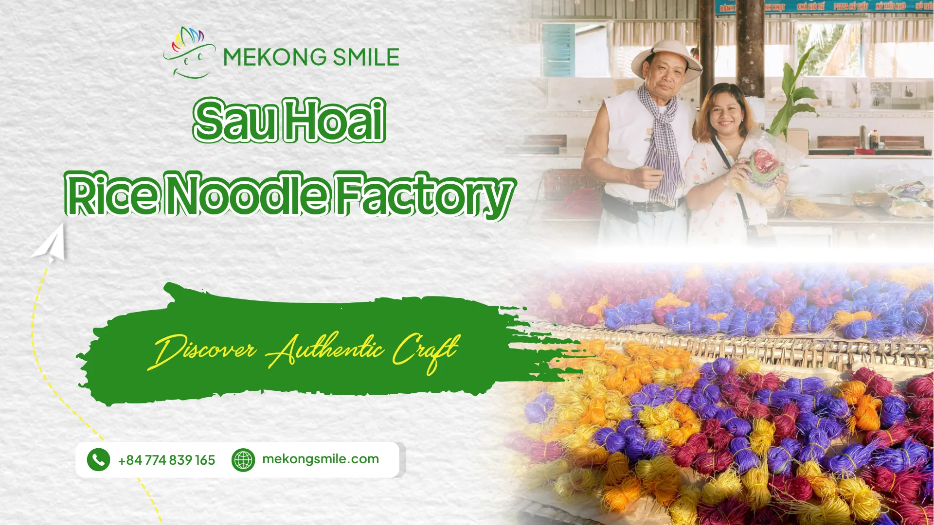 Discover Can Tho’s Sau Hoai Rice Noodle Factory – where tradition and taste come alive