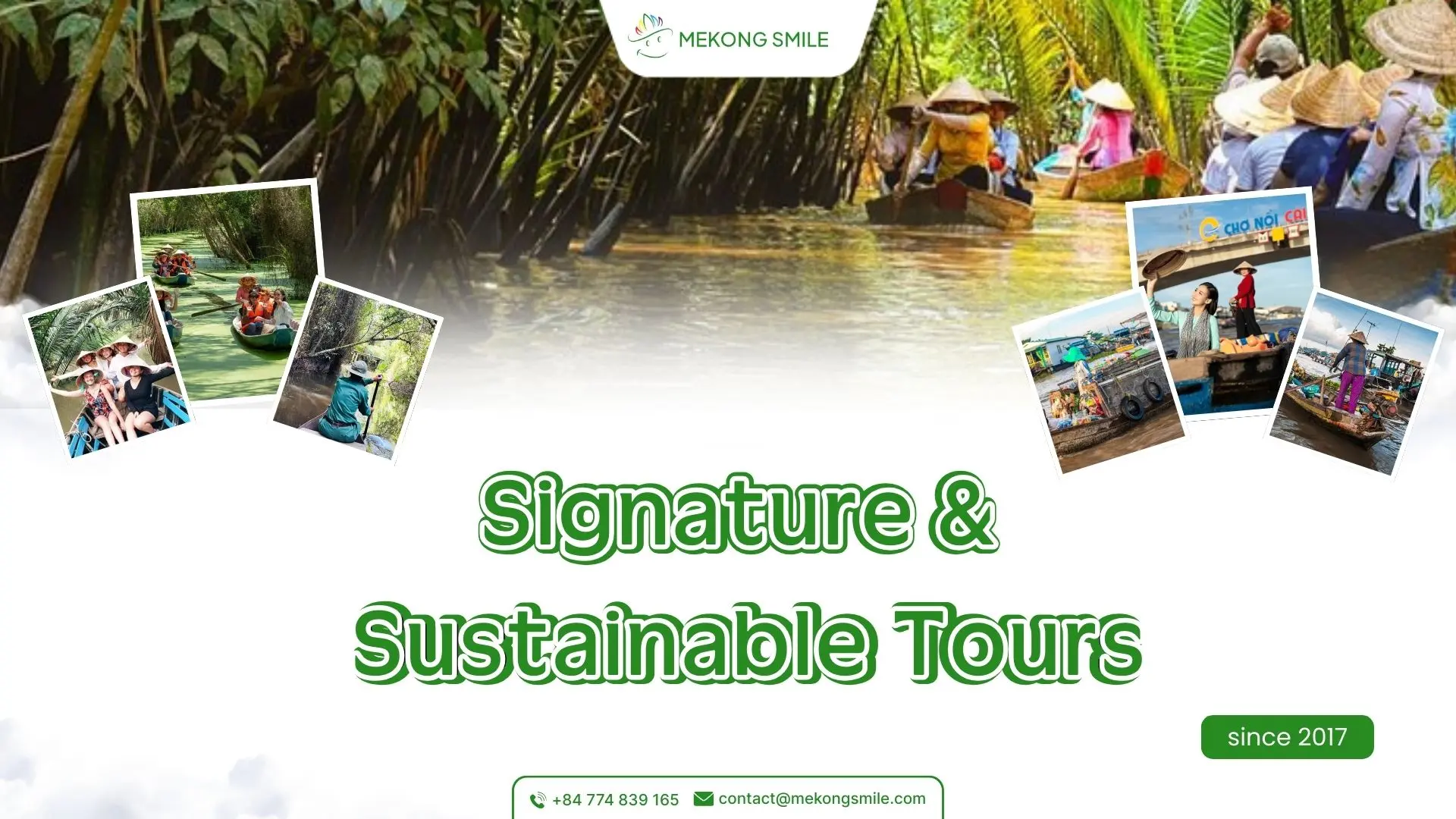 Authentic Travel Service at Mekong Smile: Your Gateway to the Mekong Delta 12 Sustainable Mekong tours with river exploration and local cultural activities