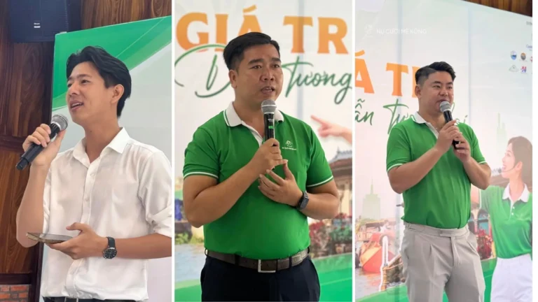 Three speakers address participants during the Smile Guide Day 2026 gathering.
