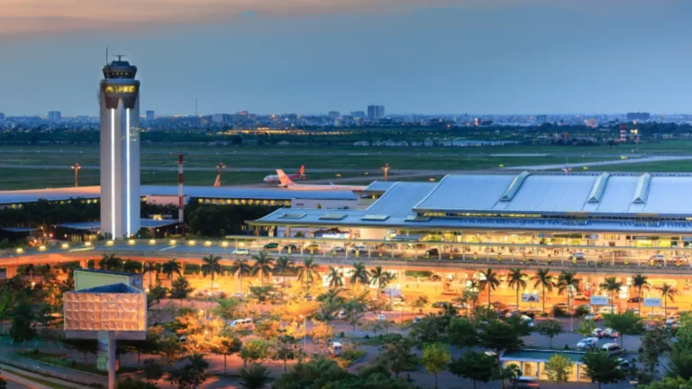 Exterior of Terminal 2 at Tan Son Nhat International Airport