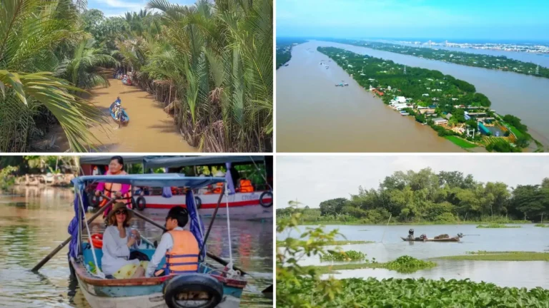 Thoi Son Island and its waterways near My Tho