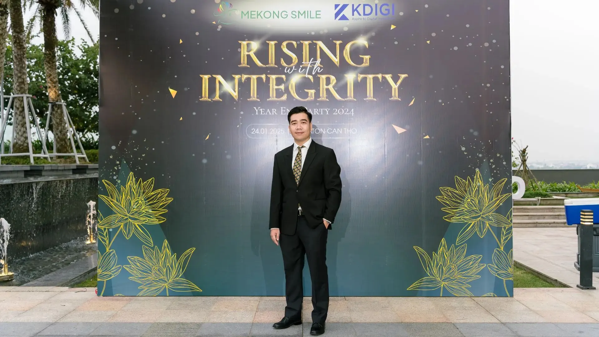 Mr. Tran Thanh Thai, CEO of Mekong Smile, portrait in Can Tho