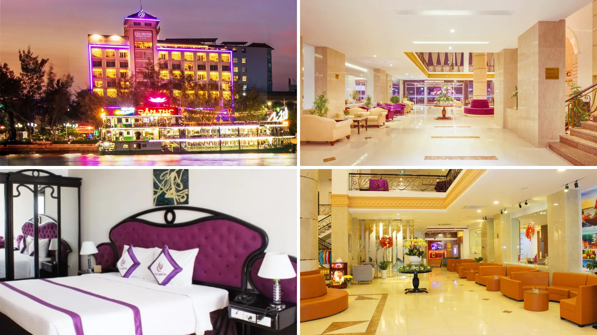 TTC Hotel Premium Can Tho – upscale hotel near Ninh Kieu Wharf